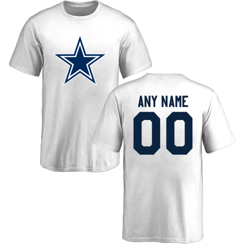 Youth Dallas Cowboys Design-Your-Own Short-Sleeve Custom NFL T-Shirt